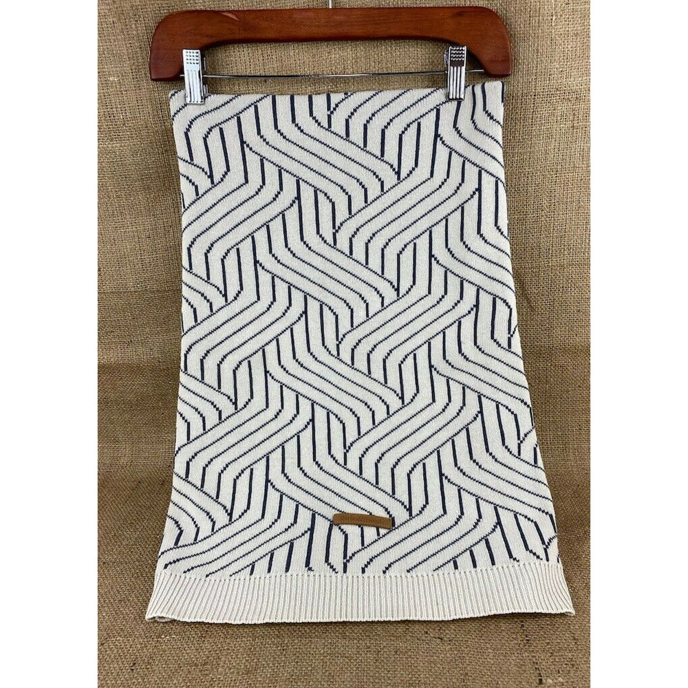 Garbo & Friends 100% Cotton Tight Knit Baby Blanket 38" x 44"